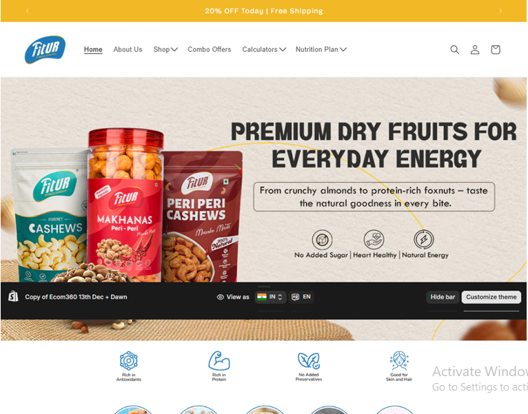 Fitur Dry Fruits